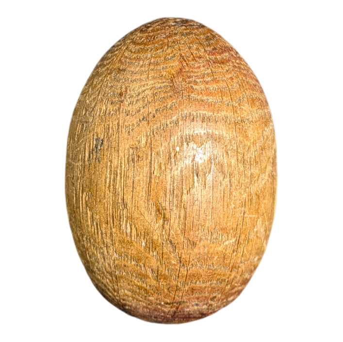Huevo de madera Francés s.XIX