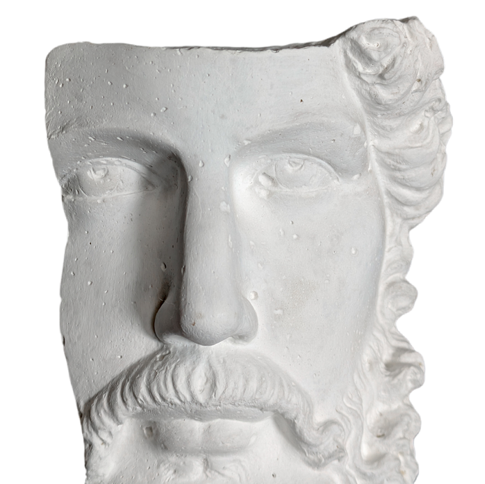 LOTE000625_03-1.png Escultura de estilo griego de Cara de Prometeo