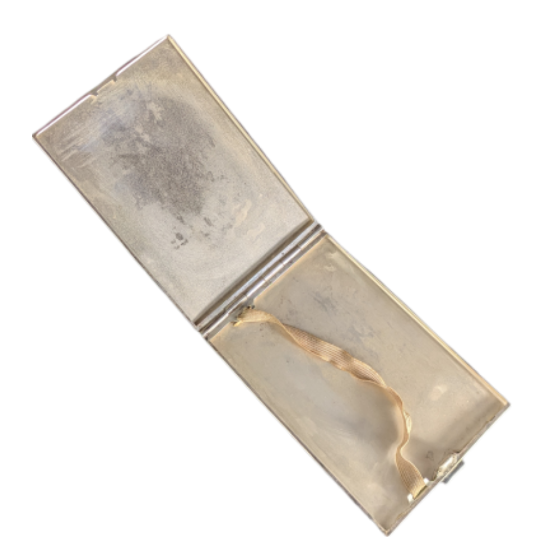 Pitillera de plata portuguesa 835 peso 132g