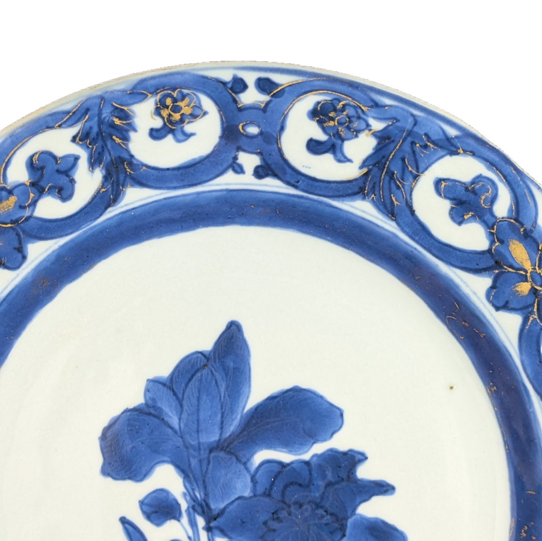 Plato Chino Maria Sibylla Din. Qing periodo Qianlong c.1740