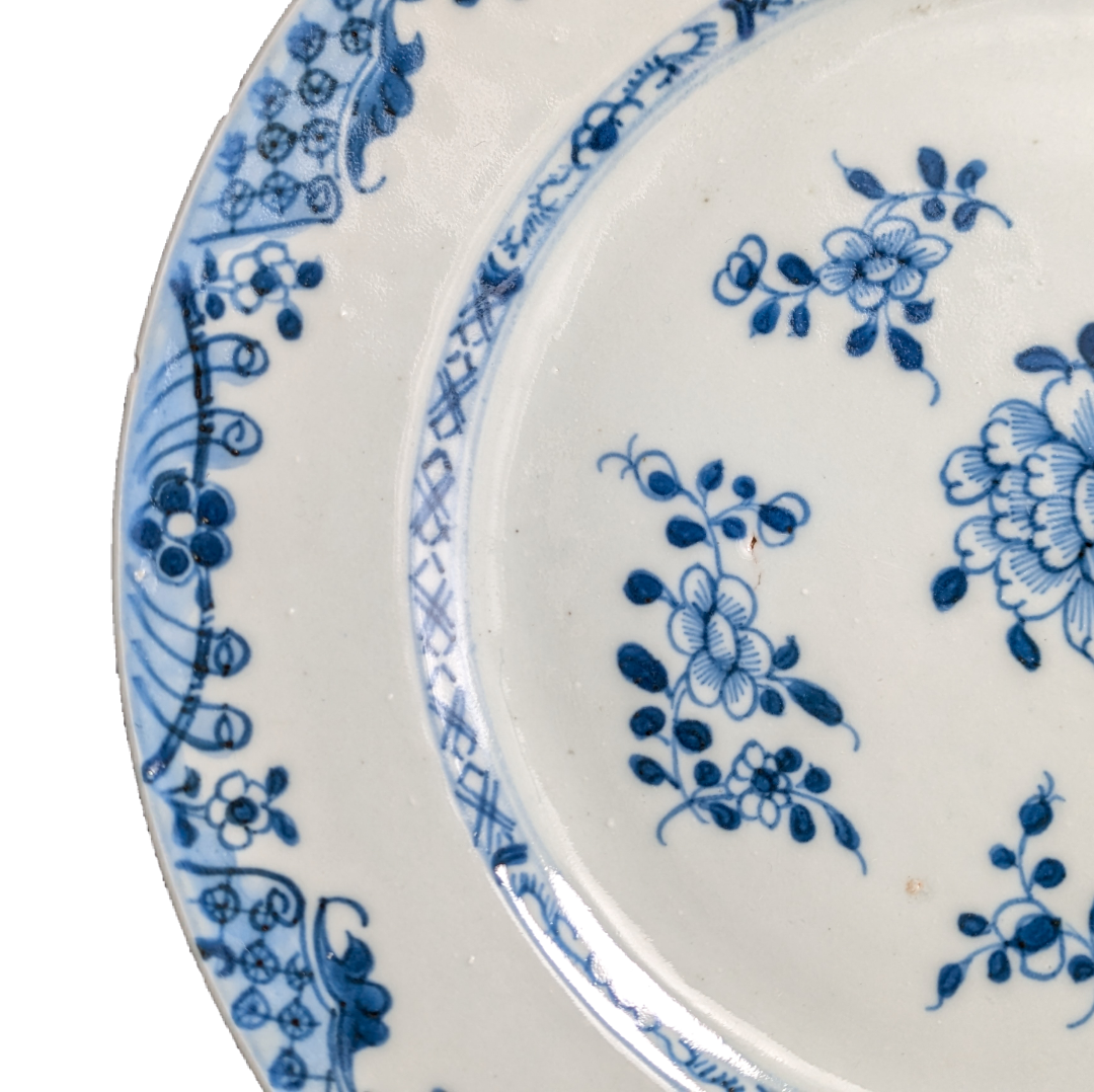 Plato Chino Dinastía Qing periodo Qianlong (1736-1795)