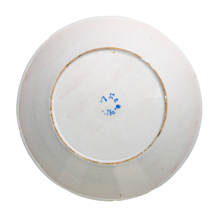 LOTE000655_02-1.png Plato de Cerámica Francesa de Luneville s.XIX