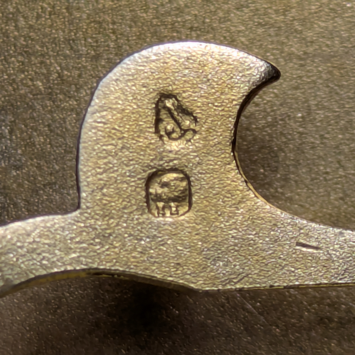 Caja de plata con vermeill 116g