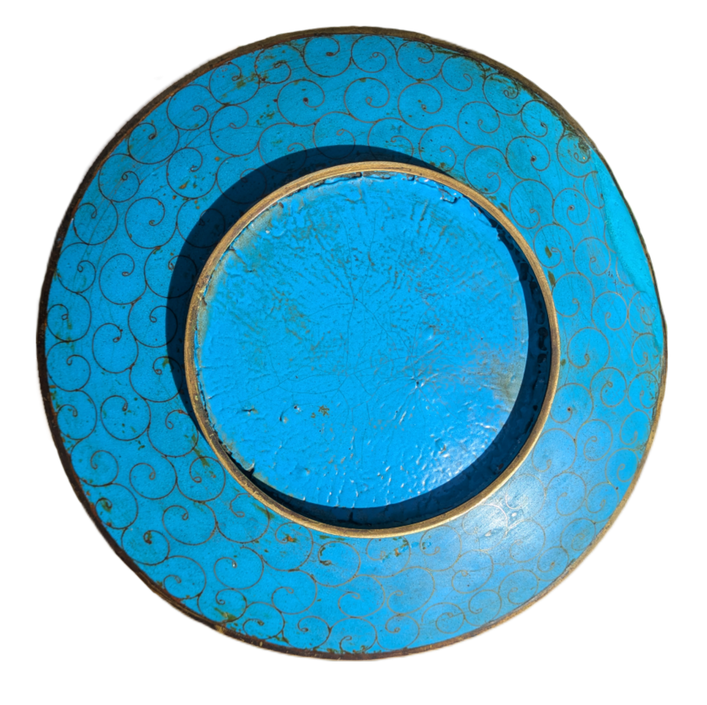 Plato Japonés Cloisonné Periodo Meiji (1868-1911)