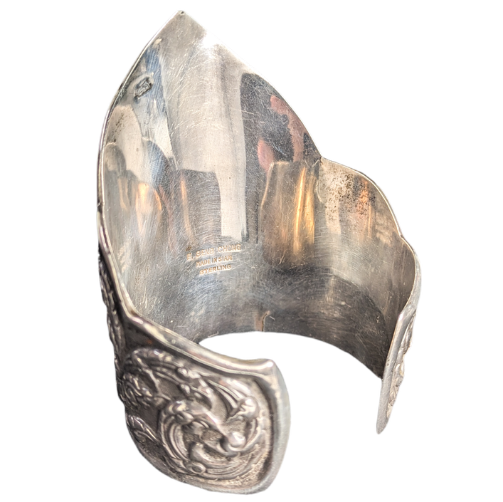 Brazalete de plata Siam para exportación mercado Egipcio