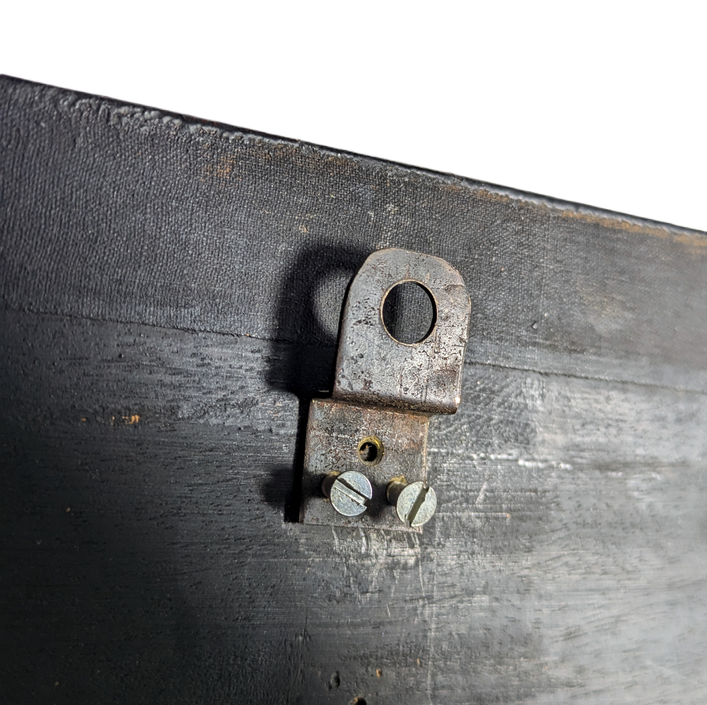 Panel vietnamita lacado peces Dorados de la abundancia c.1940