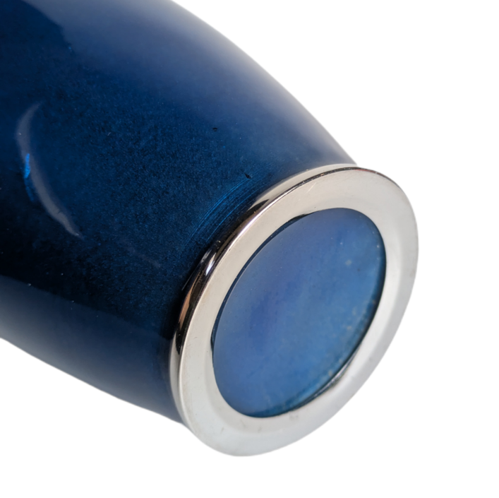 Jarrón Ando Jubei Cloisonné Japonés Tomei Shippo, principios s.XX