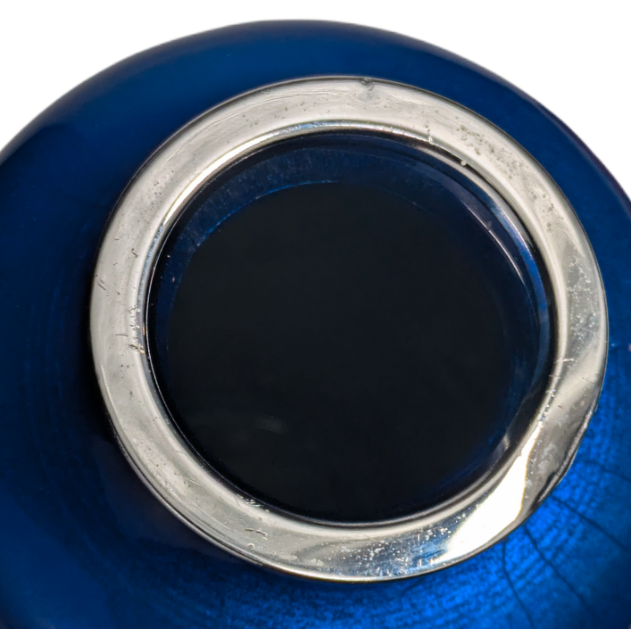 Jarrón Ando Jubei Cloisonné Japonés Tomei Shippo, principios s.XX