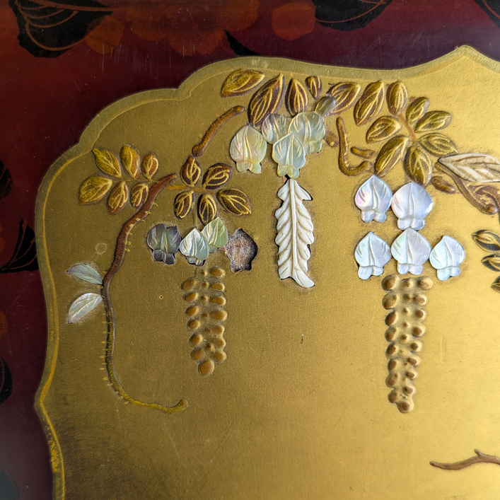 Caja de laca Japonesa Maki-e, Meiji (1868-1911)