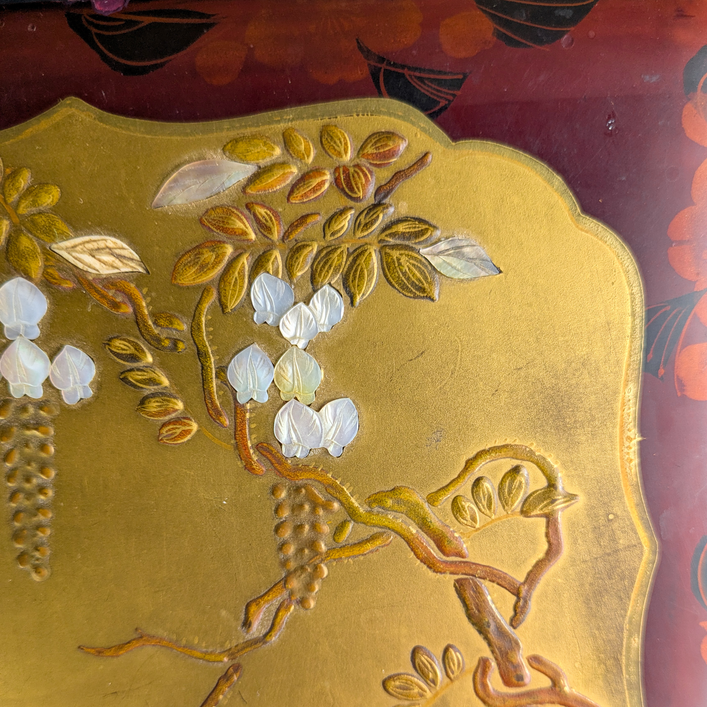 Caja de laca Japonesa Maki-e, Meiji (1868-1911)