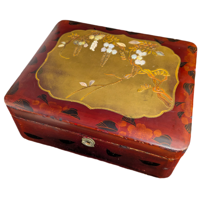 Caja de laca Japonesa Maki-e, Meiji (1868-1911)