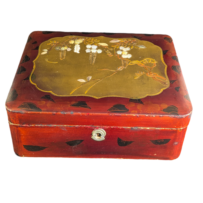 Caja de laca Japonesa Maki-e, Meiji (1868-1911)