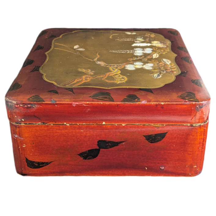 Caja de laca Japonesa Maki-e, Meiji (1868-1911)