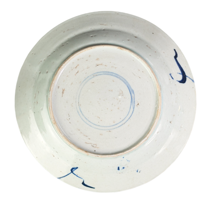 Plato Chino "Basket" dinastía Qing, Kangxi (1662-1722)