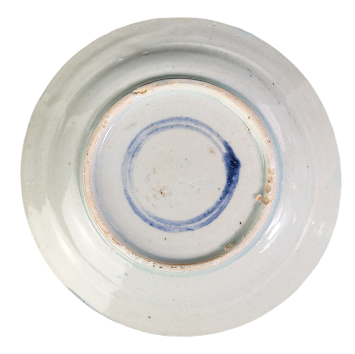 Plato Chino "Basket" dinastía Qing, Kangxi (1662-1722)