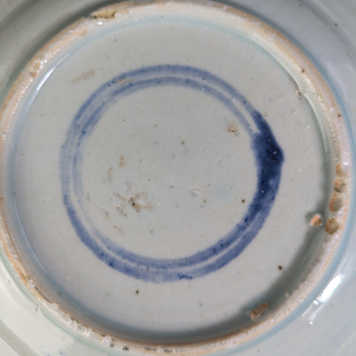 Plato Chino "Basket" dinastía Qing, Kangxi (1662-1722)