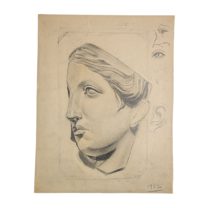 Boceto de Ramón Martí, Barcelona c.1952