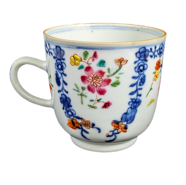 Taza de té China periodo Qianlong (1736-1795)