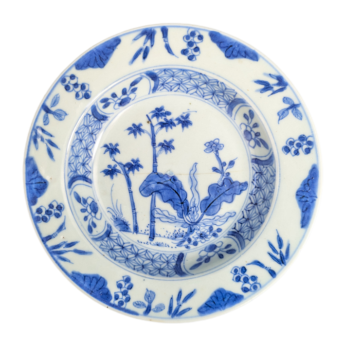 Plato Chino periodo Kangxi (1662-1722)