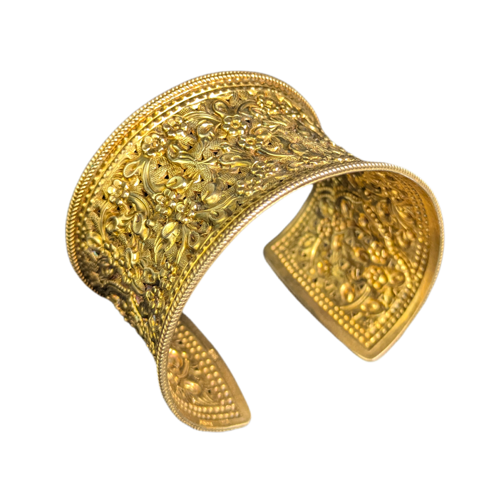 LOTE000777_06-1.png Brazalete de plata Yanes bañado en oro