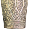 Vaso de arte islámico de cobre estañado