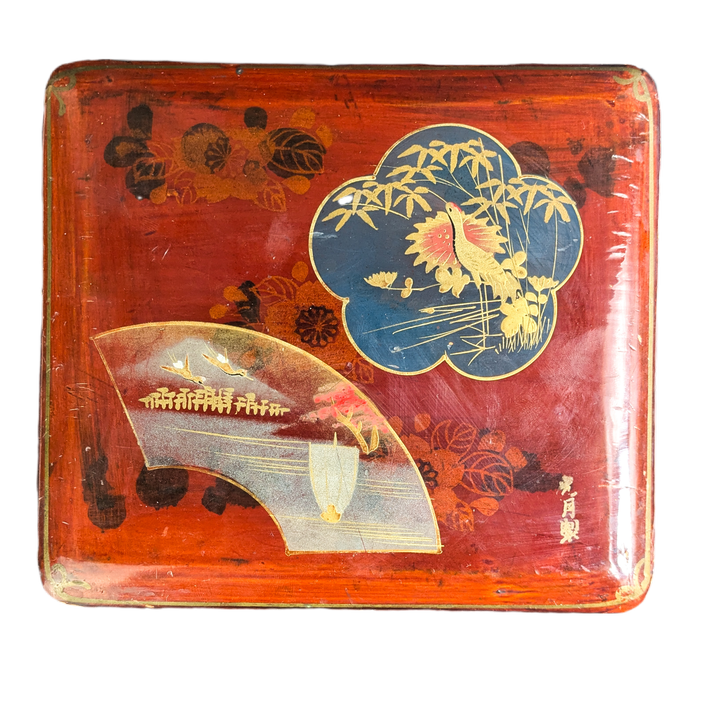 Caja Laca Japonesa periodo Meiji (1868-1911)