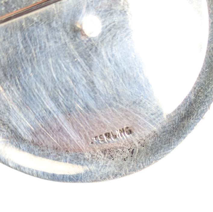 LOTE000782_04-1.png Broche de plata Mexicana Calendario Azteca