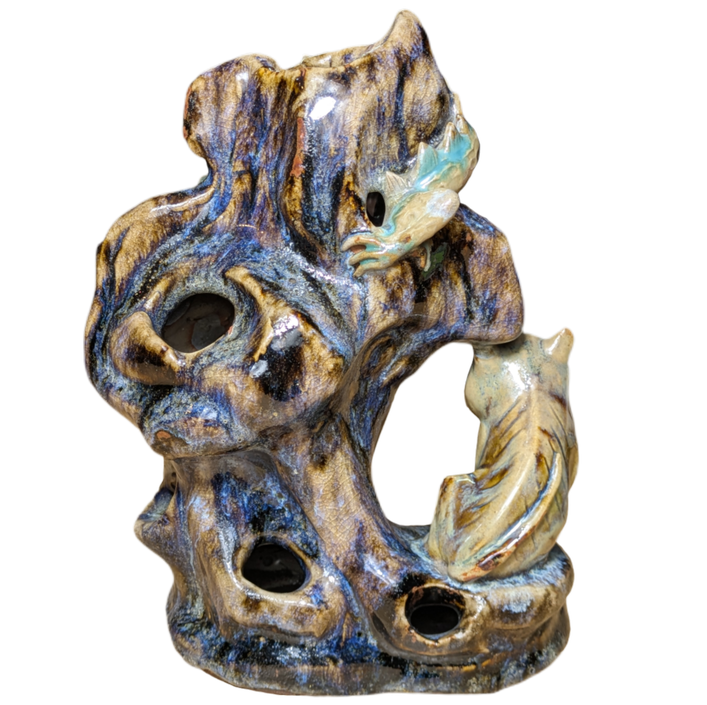 LOTE000784_02-1.png Figura de Shiwan, Cantón, Dragón atravesando roca finales s.XIX