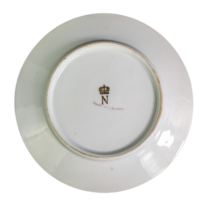 LOTE000789_02-1.png Plato de porcelana Royal Vienna, Austria, Coronación de Napoleón según David