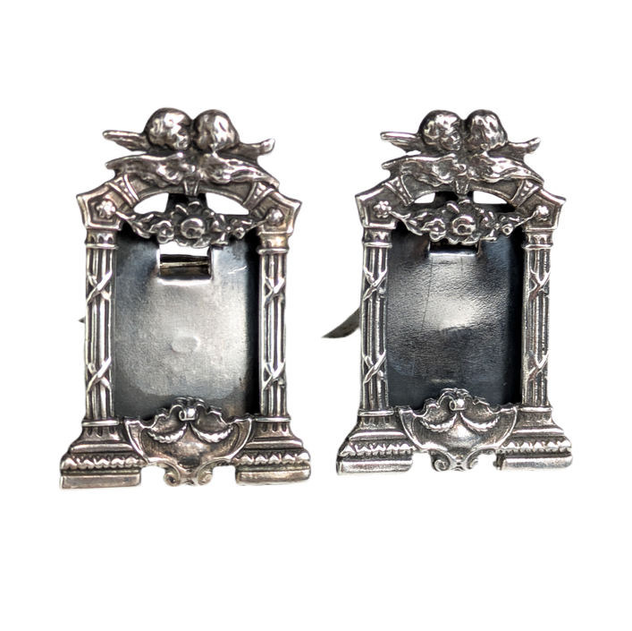 Pareja de Marcos de Plata