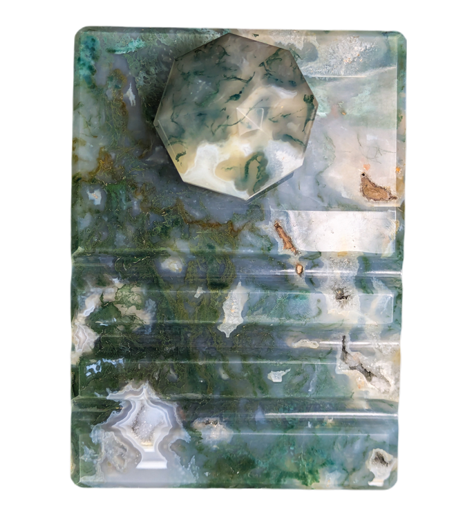 LOTE000819_03-1.png Tintero francés de ágata Verde Musgosa s.XIX