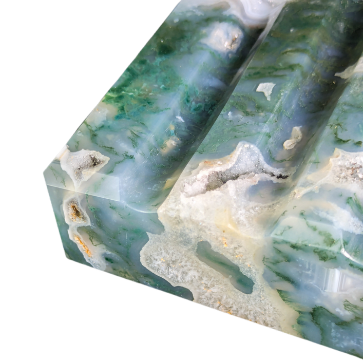 LOTE000819_07-1.png Tintero francés de ágata Verde Musgosa s.XIX
