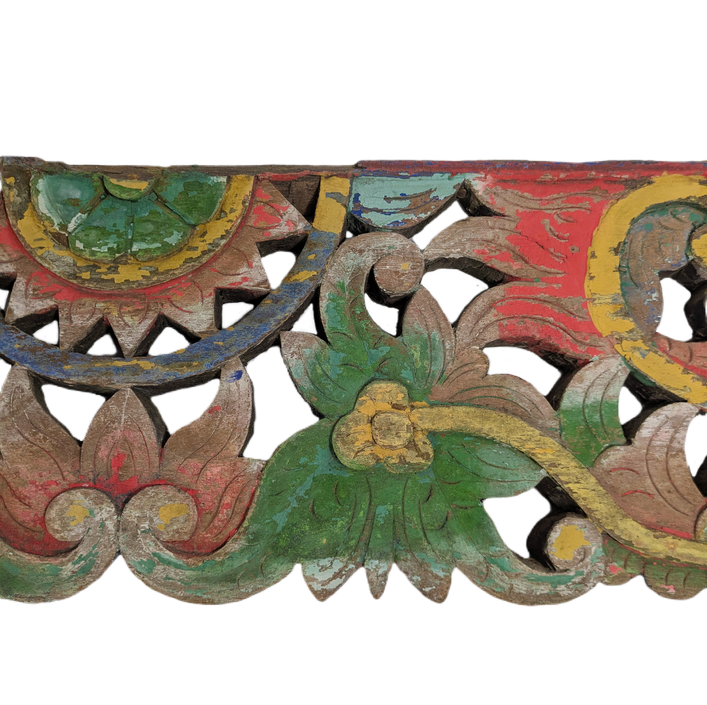 LOTE000824_02-1.png Panel de madera policromada Javanesa, Indonesia fin s.XIX