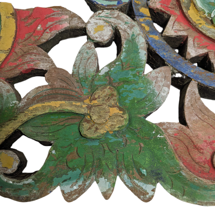 LOTE000824_06-1.png Panel de madera policromada Javanesa, Indonesia fin s.XIX